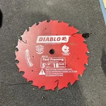 Diablo Fast Framing Trim Saw Blade 5-1/2" Teeth D055018WMX. Fixed Price $14.50.