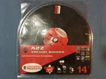 New Diamond Products 21571D A2Z 14" X .125" 1" Vacuum Bonded Multipur Sealed. Fixed Price $167.99.