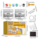 Tile Repair Cre Toilet Marble Floor Pit Cra Hole. Fixed Price $18.12.