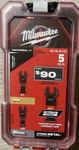 Milwaukee 49-10-9115, Oscillating Multi-tool Blade Kit 5-PACK. Fixed Price $28.70.