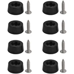 Yuebosul 24 Pcs Cutting Board Feet With Stainless Steel 3/4 Inch, Black. Fixed Price $13.14.