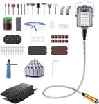 Dzq 1000W Rotary Tool Kit With 97 Accessories, Flex Shaft Grinder For Carving.... Fixed Price $195.72.
