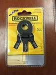 Rockwell RW9252.3 Plunge Cutter 3/8" X 3/4" Depth Package Of Universal Blades. Fixed Price $9.98.