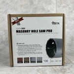 Gstk Masonry Hole Saw Drill Bit 3-15/16 Brick, Concrete, Cement New. Fixed Price $13.56.