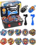 Bey Battling Burst Gyro Bay Blade Toy Set Portable Box Metal Fusion Attack To.... Fixed Price $61.00.
