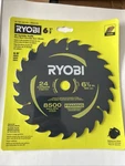 Ryobi 6-1/2 In. 18T Carbide Tipped Thin Kerf Circular Saw Blade. Fixed Price $15.99.