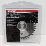 Roberts 10-47-2 36 Tooth Jamb Saw Blade 6-3/16" Carbide Tip Cupped Arbor. Fixed Price $42.87.