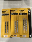 Dewalt DW3760H2 Blades 24 Tpi Lot New 1/8 Soft Metal. Fixed Price $12.00.