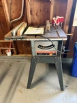 Craftsman Vintage 9-INCH Motorized Table Saw. Model NO.113.24140 Pick Up Only. Fixed Price $112.00.