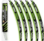 Ezuvita 12-INCH Arc Curved Reciprocating Saw Blades Set With 12, Green. Fixed Price $32.45.