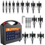 Carbide Hole Saw For Metal Tct Drill Bit Set Cutter Kit.... Fixed Price $141.99.