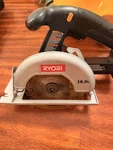 Ryobi P501 18V Cordless Circular Saw Left Blade 5-1/2 In For Wood. Fixed Price $16.00.