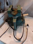 Vintage Dewalt Black & Decker Radial Arm Saw Model R1150 Motor And Carriage. Fixed Price $85.00.