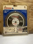 Lenox 7-1/4" 40T Titanium-carbide Tipped Steel Cutting Saw BLADE-#21894. Fixed Price $50.00.