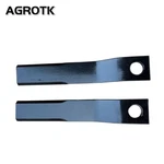 Agrotk 2PCS Skid Steer Brush Cutter Cutting Blades High Quality Steel 60SI2MN. Fixed Price $45.99.