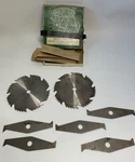 Vtg Dunlap Groover & Dado Cutters Cat. No. 9-4888 Diameter 5 1/2" Read Condition. Fixed Price $15.95.