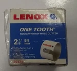 Lenox 25434-34HC One Tooth Rough Wood Hole Cutter 2-1/8" (54MM). Fixed Price $12.00.