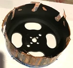 New Spyder 6-3/8 Hole Saw Tungsten Carbide Tipped Non-arbored **free Shipping. Fixed Price $33.95.