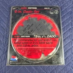 Standard Stack X 9/16" Dado Set Sears Craftsman #9-32175 5/8" Arbor Usa. Fixed Price $29.99.