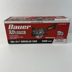 New Bauer 20V Brushless Cordless 4-1/2 Circular Saw Tool Only 23710C-B. Fixed Price $59.97.