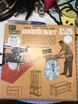 Vintage Craftsman Kromedge Thin Rim Satin Cut Dado Set 9-3253 5/8" 1970 Nos. Fixed Price $40.00.
