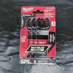 Milwaukee 49-25-1563 Nitrus Carbide Extreme Metal Oscillating Blades 3PK. Fixed Price $21.95.