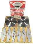 Craftsman 6" Kromedge Groover And Dado Cutters Set 9-32471. Fixed Price $18.11.