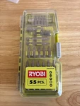 Ryobi Tools 55-PC. Screwdriver Set, A965503QP. Fixed Price $8.50.