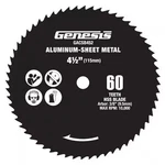 Genesis 4 1/2 60-TEETH High Speed Circular Saw Blade For Aluminum Sheet Metal. Fixed Price $12.99.
