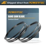 Powertec 13181-P2 70-1/2" X 1/4" 6 Tpi Blade, 10" Bandsaw, 2PK. Fixed Price $22.99.