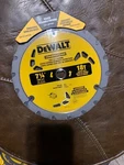 Dewalt DW3592B10 7-1/4" 18T Portable Construction Blade Carbide Tipped. Fixed Price $22.00.