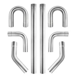 2.25 Inch Mild Steel Diy Custom Exhaust Tubing Mandrel Bend Pipe Straight & U.... Fixed Price $112.48.