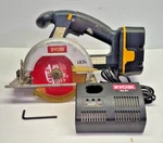 Ryobi 18 Volt 5-1/2" Cordless Circular Saw R10633 With Ni-cd Battery & Charger. Fixed Price $9.95.