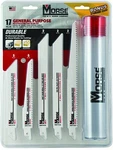 M.k. Morse RBKITGP01 17 Piece General Purpose Reciprocating Saw Blade Set. Fixed Price $40.81.