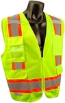 SV6G2X Two Tone Surveyor Class Safety Vest, 2X-LARGE, Green. Fixed Price $12.56.