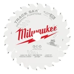 Milwaukee 48-40-0624 6-1/2" 24T Anti Friction General Purpose Track Saw Blade. Fixed Price $39.97.