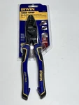 Irwin Vise-grip 9-1/2 Linemans Pliers With Fish Tape Puller & Crimper 1902416. Fixed Price $80.00.