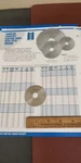 (1) Thurston X .016 1/2 #63 Hss Slitting Jeweler's Slotting Saw Blade. Fixed Price $24.99.