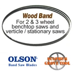 56-1/8" Olson Wood Band Saw Blade .018" 14 Hook WB51656DB Made In Usa. Fixed Price $14.32.