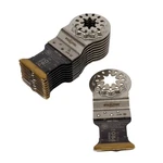 Fein Carbide Pro Tin Coated Bi-metal E-cut Saw Blade 1-3/8"X3-1/2" 10PC Set. Fixed Price $119.83.