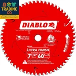 Ultra Finish Carbide Saw Blade For Wood 7-1/4" Diameter, 60 Atb Teeth, 5/8". Fixed Price $36.99.