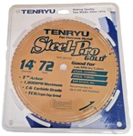 PRF-35572D 14" X Tooth Tenryu Tcg Metal Chop Saw Blade Mild Steel Cutoff. Fixed Price $149.00.