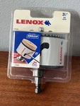 Lenox 3-1/4" Diam, 1-1/2" Cutting Depth, Hole Bi-metal Saw, Toothed Edge. Fixed Price $22.00.