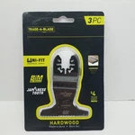 Trade-a-blade Norske 2-3/4" Hardwood Japanese Tooth Uni-fit #TOTP274 3-PACK. Fixed Price $21.75.