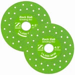 Zorunna 4.5'' Rock Slab Grinding Disc, 1.2'' Diamond Ultra Width Tile Blade 7.... Fixed Price $14.62.