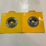 Pair Oldham 3/8" X 24 Tooth Carbide Circular Saw Blade/steel Fast Combination. Fixed Price $12.95.