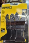 Dewalt Oscillating Assortment 1-1/4" & 2-1/2" Blades 7 Piece DWA4262 New. Fixed Price $20.99.