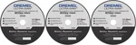 (3) Dremel Genuine Oem Replacement 3-1/2" Cutting Wheel US520-01. Fixed Price $6.99.