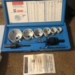 Lenox Hole Saw Kit Electrician 30821-600L Made In Usa. Fixed Price $55.00.