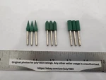 (9) New Rubber Abrasive Polishing Points For Dremel - 3 Different Shapes (er). Fixed Price $13.90.